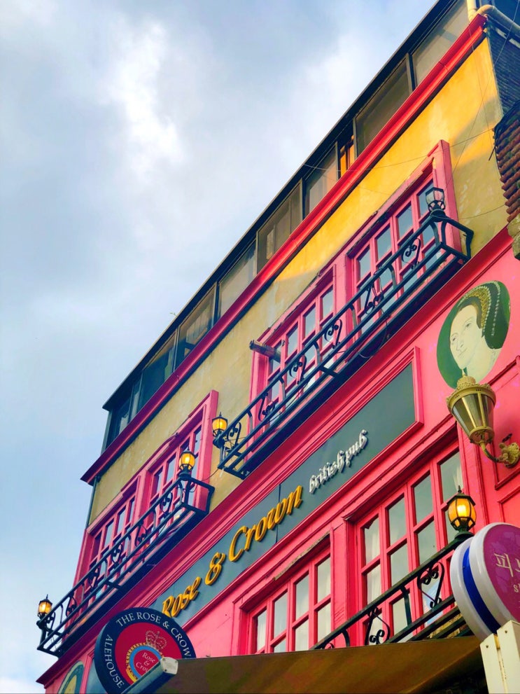  기네스 마스터 퀄리티 런던 펍 London Pub 재현한 이태원 핫플 더로즈앤크라운 에일하우스 낮술 camden hells pale 피시앤칩스 The Rose and Crown