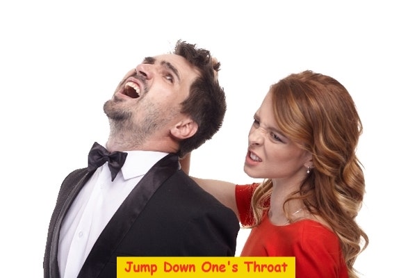 Jump Down One's Throat - 꼼짝 못하게하다, 찍소리 못하게하다 : 네이버 블로그