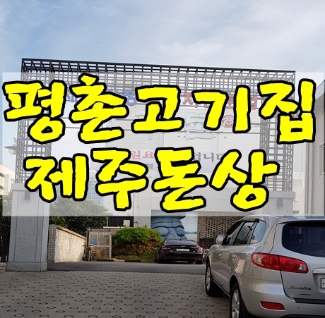 평촌 고기집 안양 회식장소 안성맞춤 제주돈상 흙돼지 맛있어요