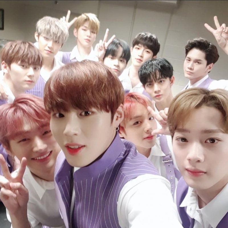 ‘강다니엘부터 라이관린까지’...케이콘 이후 전한 워너원(Wanna One)의 빛나는 셀카 “행복해....