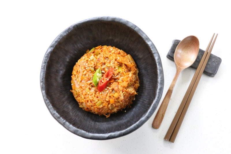 닭가슴살 볶음밥 만들기 소스도 취향에 따라 1