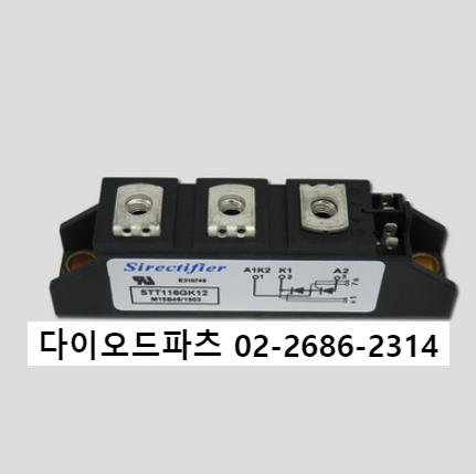  [판매중]  STT90GK16B , STT100GK16B , STT116GK16B , 중국 SIRECTIFIER 회사 제품