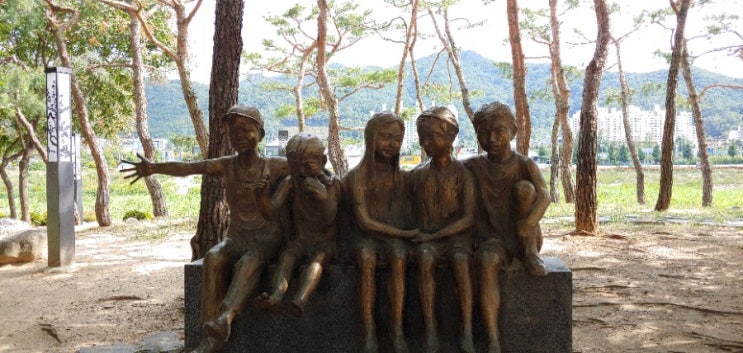  김천 강변공원 물놀이_소확행_간편 물놀이