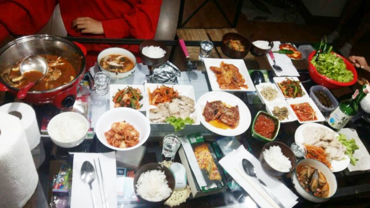  815 휴일 맞이 홈파티를 했드랬지요!