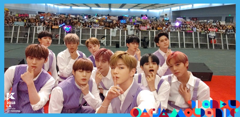 [워너원] 워너원 케이콘 단체 사진