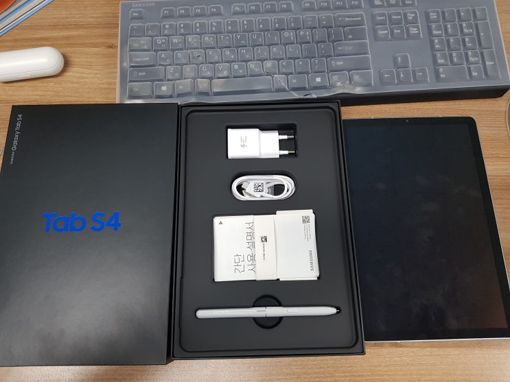  [개봉기]갤럭시탭S4 LTE 64GB