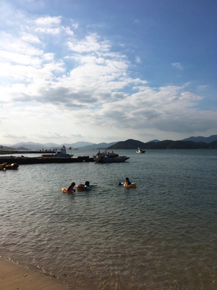 여섯번째 여름휴가 진해소쿠리섬 1박2일 캠핑
