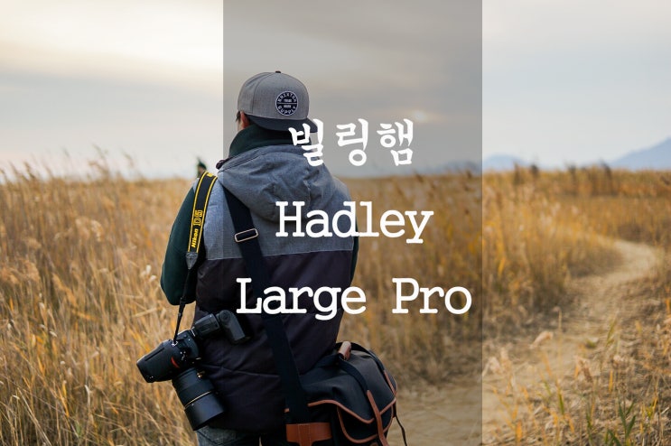 카메라가방 - 빌링햄 Hadley Large Pro 구매후기(8개월 사용)