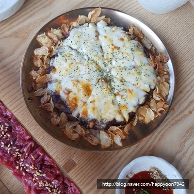  [양산맛집/양산신도시맛집] 양산신도시 육회밀면,육회초밥,치즈떡갈비 _고요남 양산점