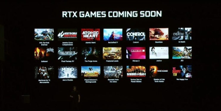 NVIDIA GeForce RTX Ray Tracing 기술 지원 21 게임 발표