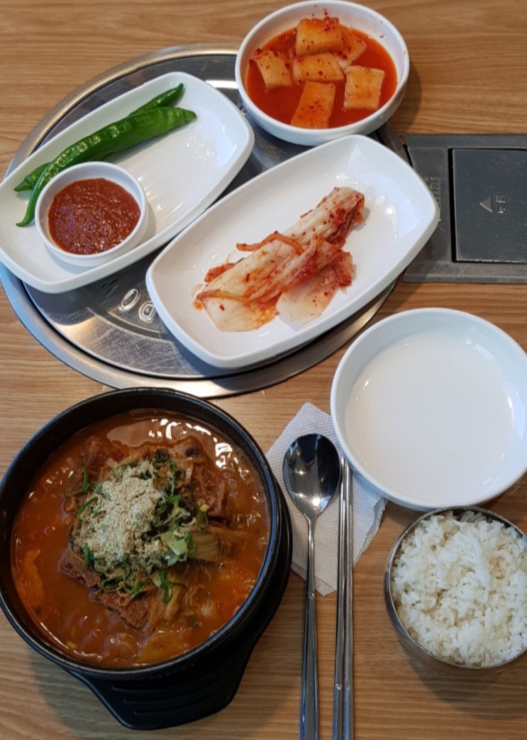  인천 부평역 혼밥 맛집, 참이맛감자탕
