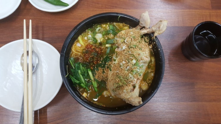 [지탱밥집] 부산 초읍 닭한마리국수로 유명한 원가회관