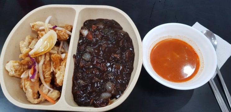  인천 부평역사 음식백화점 혼밥 맛집, 옛날짜장