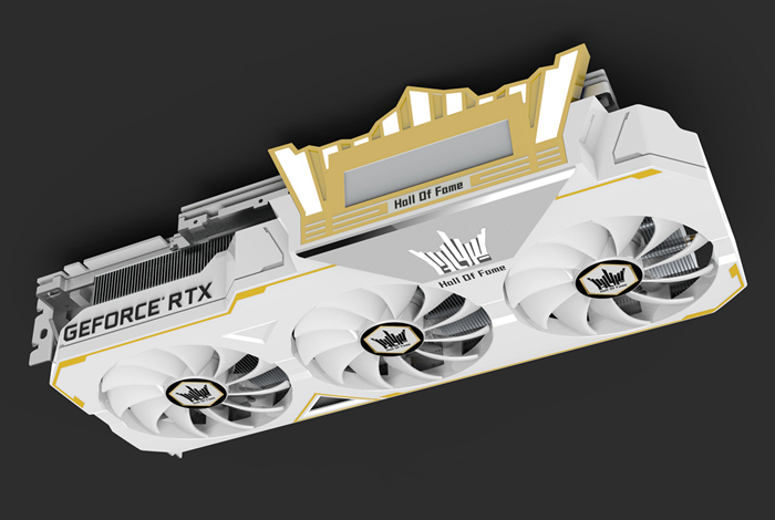 GALAX GeForce RTX 2080 (Ti) HOF 티저 디자인 GALAX GeForce RTX 2080 (Ti) HOF 티저 디자인