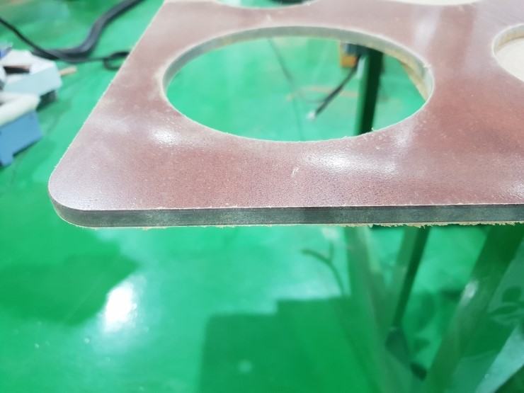 고밀도 목재 판넬가공 [HPL] HPM가공, 홀가공, 포켓가공, 라미스 판넬가공, 김포cnc가공
