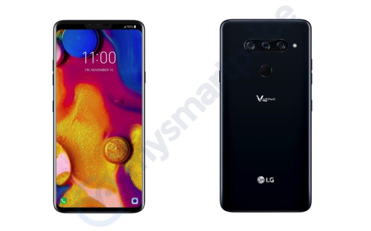  LG V40 디자인 유출, 트리플 카메라로 돌파구를 찾나?