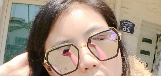  늦은자랑! 하루홀릭 캣츠아이 미러 선글라스 후기 