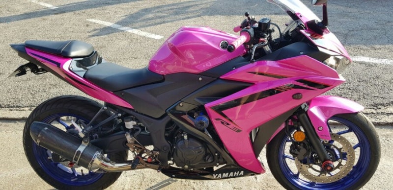 키작녀를위한 YZF-R3 로우킷 장착 그리고 사제카울 도색 장착 : 네이버 블로그