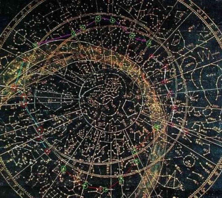 Cheonsang Yeolcha Bunyajido, The 14th-century Korean star map 천상열차분야지도 ...