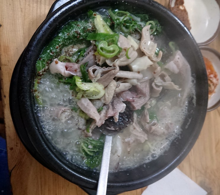  부천 원미동/원미시장 '소문난순대국' 순대국