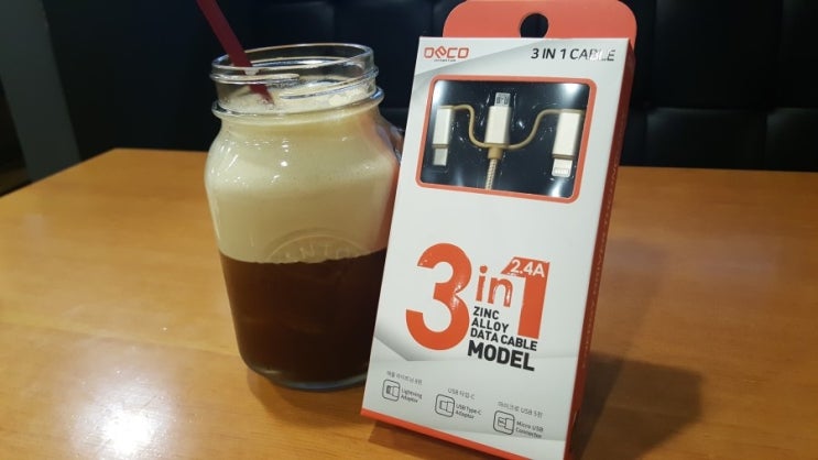 이거 하나면 끝 !! 데코정보 3in1 ALLOY 고속충전 케이블 이거 하나면 끝 !! 데코정보 3in1 ALLOY 고속충전 케이블