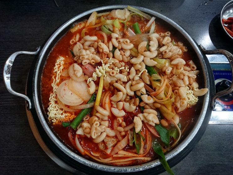  부천 심곡동/부천역 '벗이랑부대찌개' 부대찌개