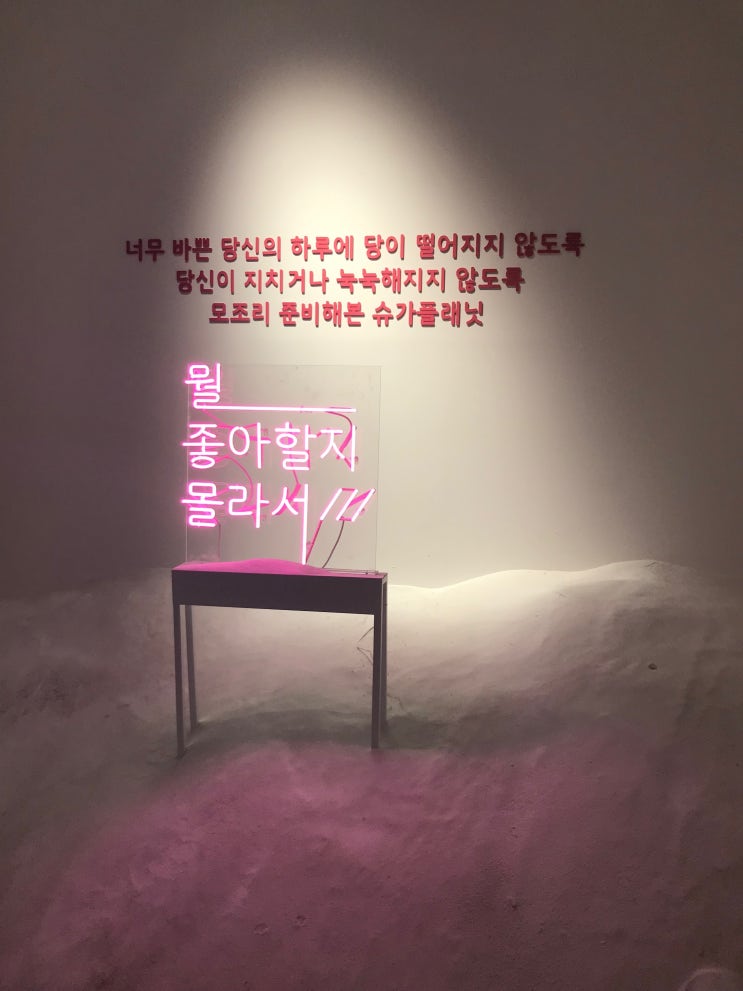  슈가플래닛 전시회 다녀왔어요 :)
