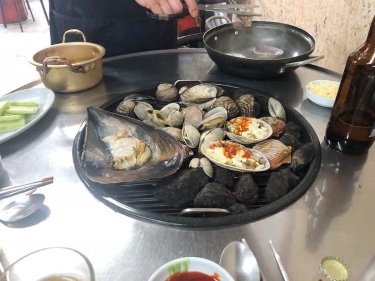  신대방삼거리 맛집 :: 가성비 좋은 맥반석 조개구이