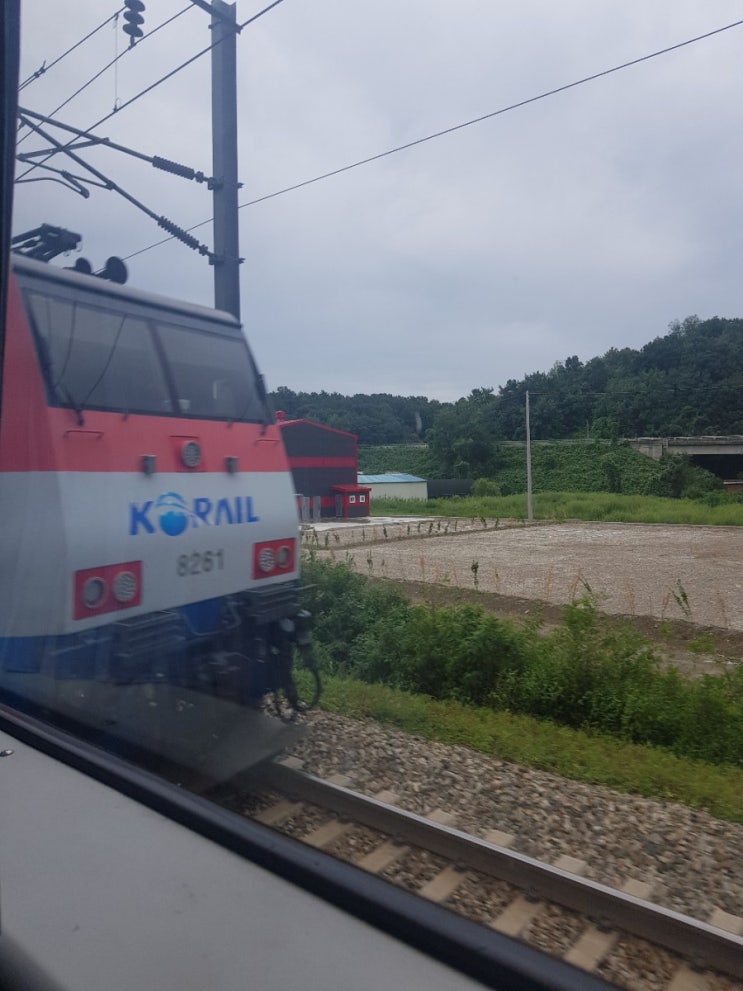 서대전역가는 기차안~! 서대전역가는 기차안~!