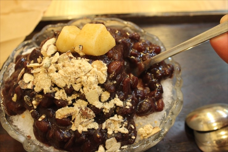  해운대 팥빙수 마루팥빙수 시원해지는맛!