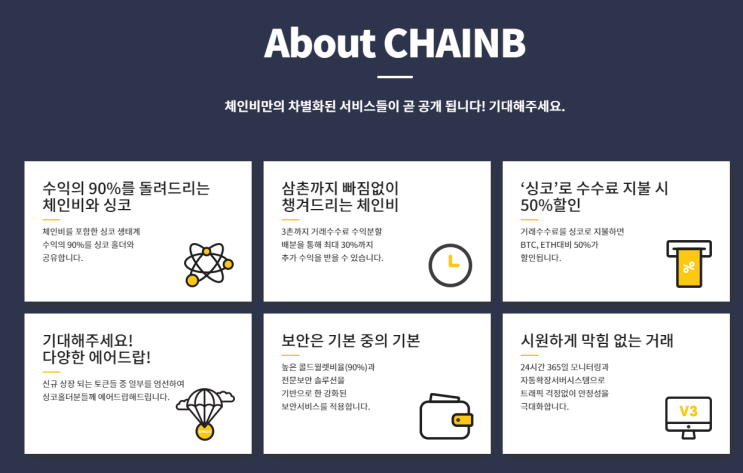 Chainb 거래소 사전가입하고 synco 토큰 받자!