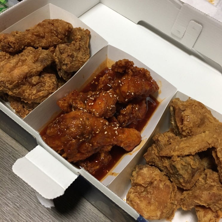  디디치킨 싱글홈세트, 한 마리로 만든 3가지 맛 SET