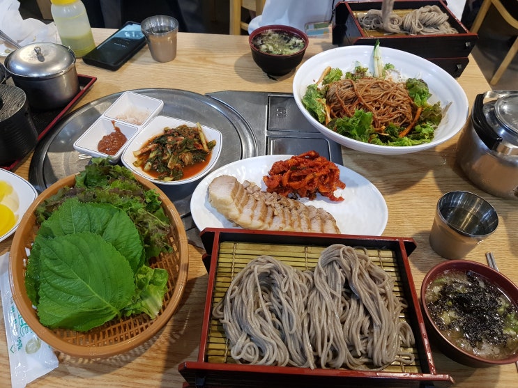  광화문 냉모밀맛집 <미진>