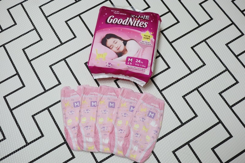 야뇨증 기저귀 어린이팬티로