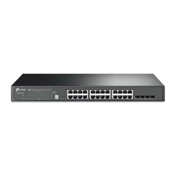  PC방용 10G 스마트스위치,티피링크  T1700G-28TQ,스태킹스위치,Stackable Swiching Hub,노하드 PC방 허브