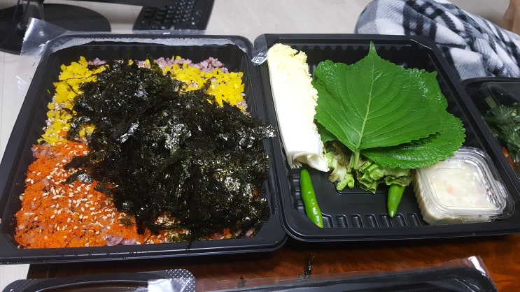  아들과 오랜만에 먹은 보쌈 괜찮네요.