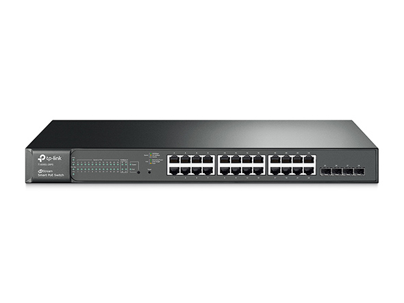  티피링크 T2600G-28TS,SG3424,24포트 스위칭허브,스위치,L2,스마트 스위칭 허브