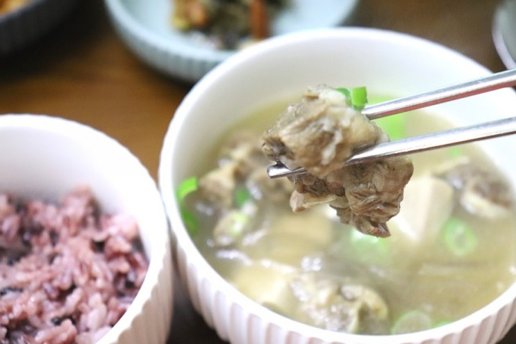  이마트즉석식품 행복한김씨곳간 특갈비탕으로 간편하게 먹어요