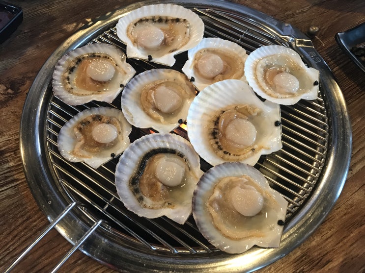 부산바다를 보면서 조개구이를 먹을 수 있는 제이제이가리비 청사포본점을 털어봤습니다.