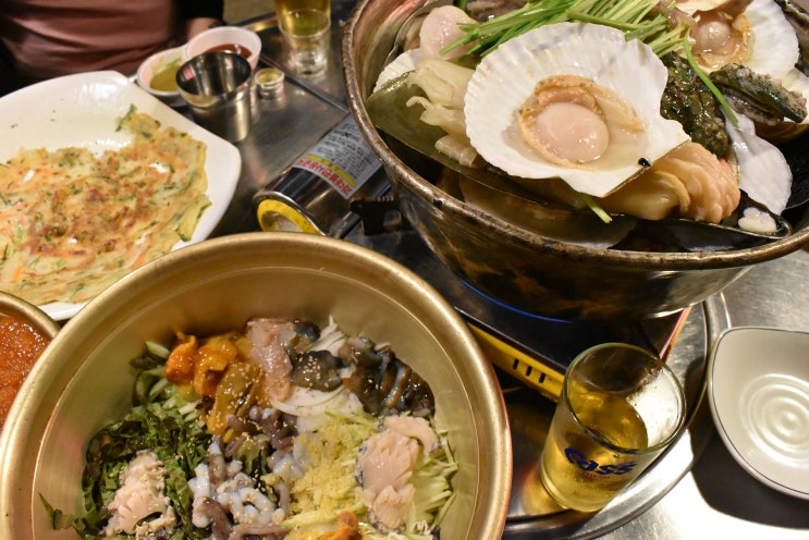  논현역맛집 생생정보통에 나온 조개찜&물회
