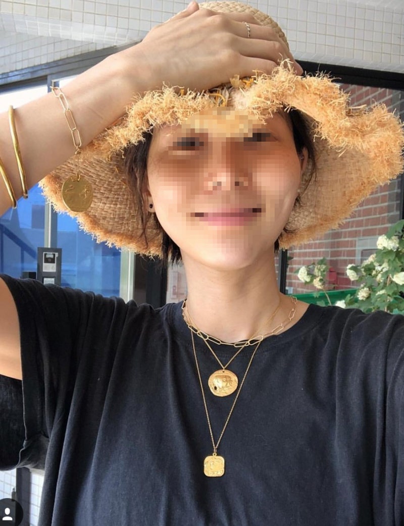 김나영 클립 해머 사각 원형 알리기에리 코인 동전 주화 레이어드 목걸이 : 네이버 블로그