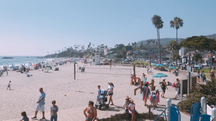  [미국] 열정 넘치는 LA 라구나비치(Laguna beach) / 스타벅스 / 피자바
