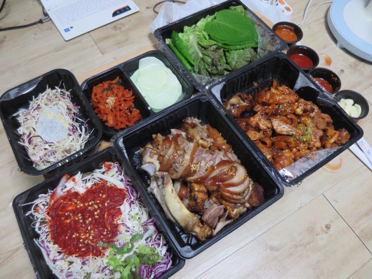 용봉동회식장소 깐깐한 족발 깔끔하게 맛있음!