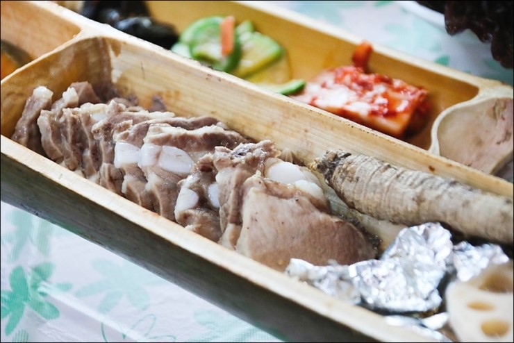  하남스타필드맛집 왕대통수라찜/대나무에 담긴 건강함