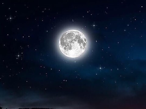 정화(丁火), 밤하늘의 은은한 달과 별