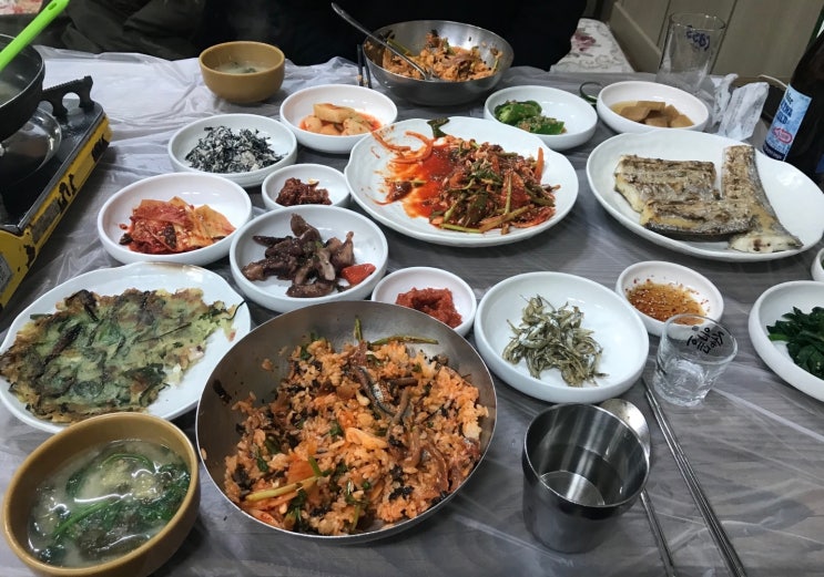  [지난 여행로그: 진주&남해 여행] 진주 박사치킨/진주 하연옥 육회비빔밥+육전/남해 씨원리조트 오션뷰/ 남해 미조식당 존맛 멸치회+갈치구이