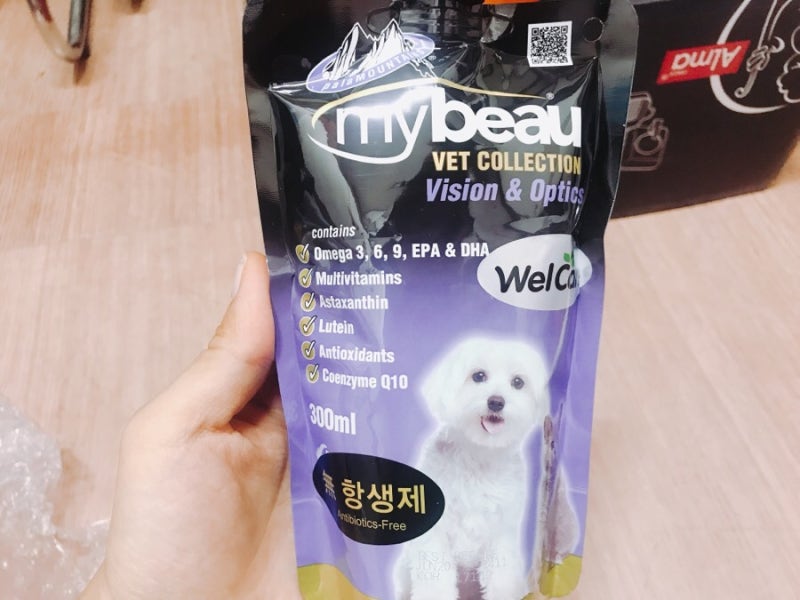 노령견눈영양제:: 벨벳 마이뷰 옵틱 머털이 안구질환에 도움되는 강아지눈영양제/노령견영....