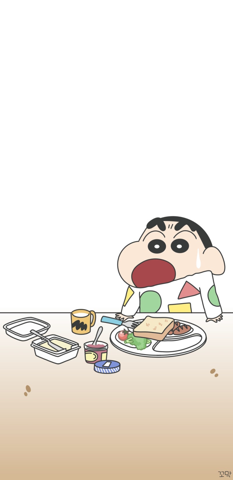 짱구 배경화면 : 네이버 블로그