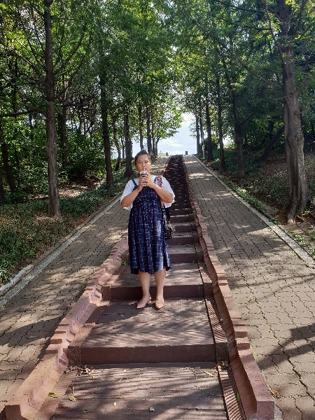 여자가을코디 제이스타일 체크 뷔스티에 원피스