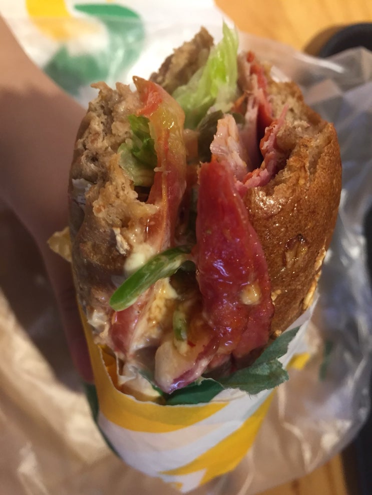  [부평/샌드위치] 써브웨이(서브웨이)